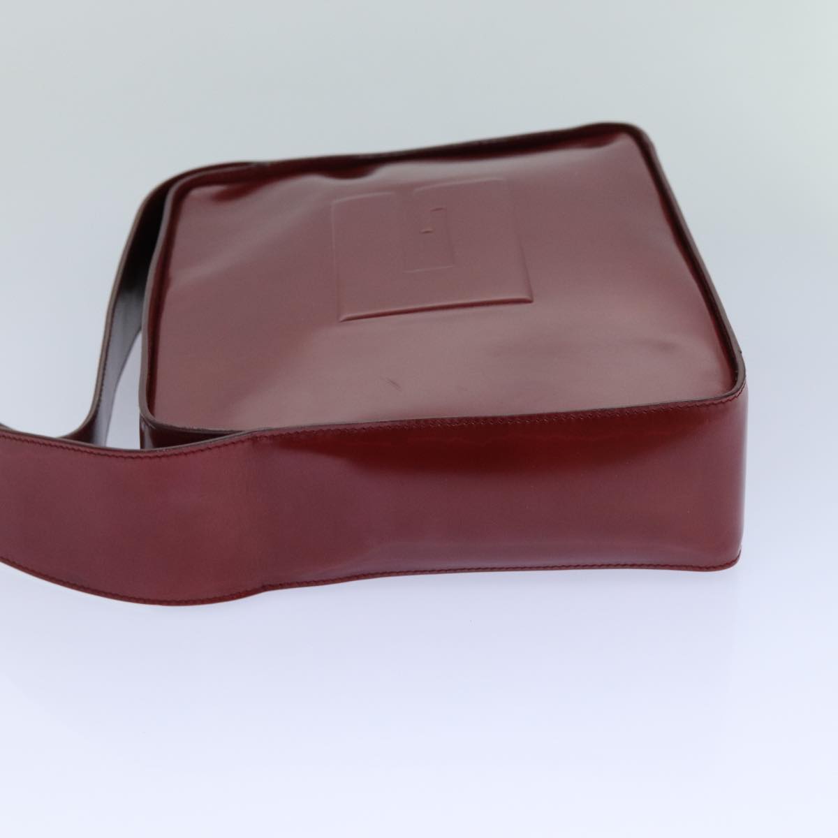 GUCCI Shoulder Bag Enamel Red 001 1274 3032 ti1794
