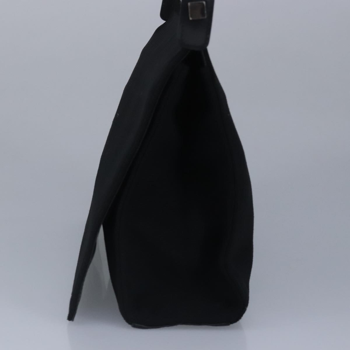 GUCCI Shoulder Bag Nylon Black Gold ti2230