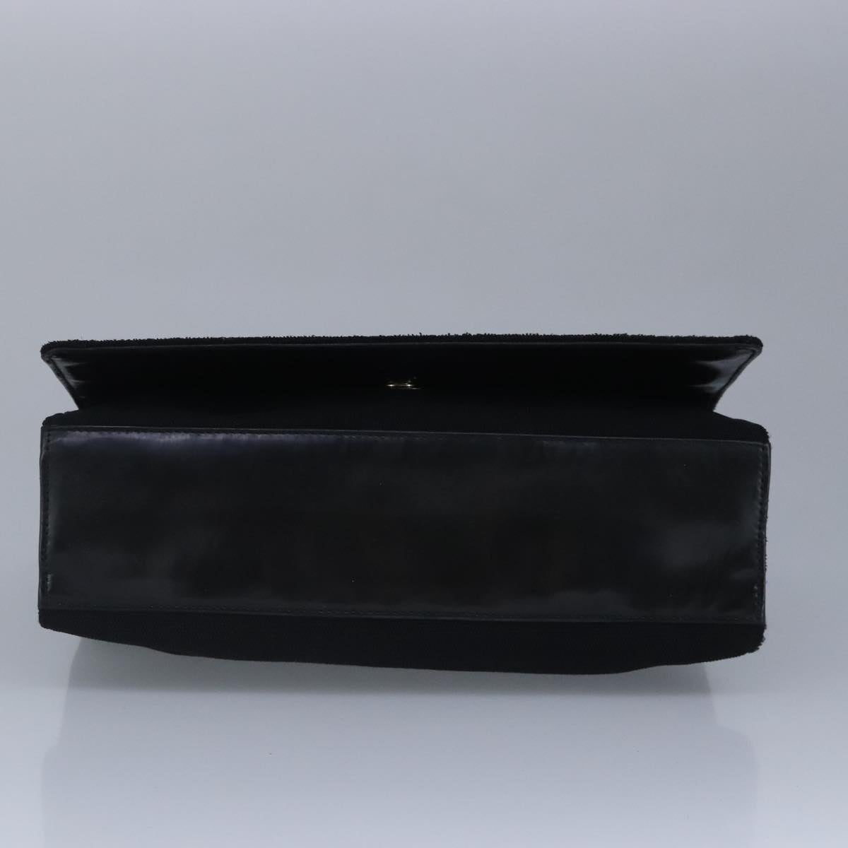 GUCCI Shoulder Bag Nylon Black Gold ti2230