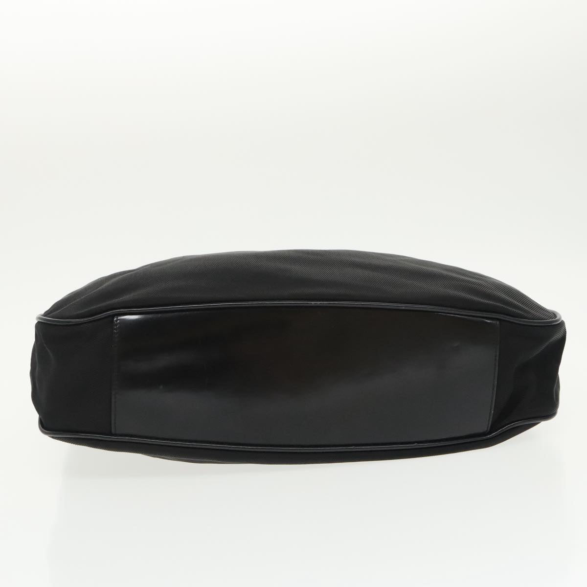 GUCCI Bamboo Hand Bag Nylon 2way Black Silver 001 2058 1577 5 ti2381