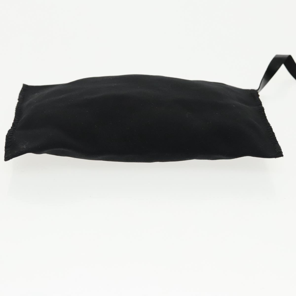 FENDI Hand Bag Nylon Black Silver ti2387