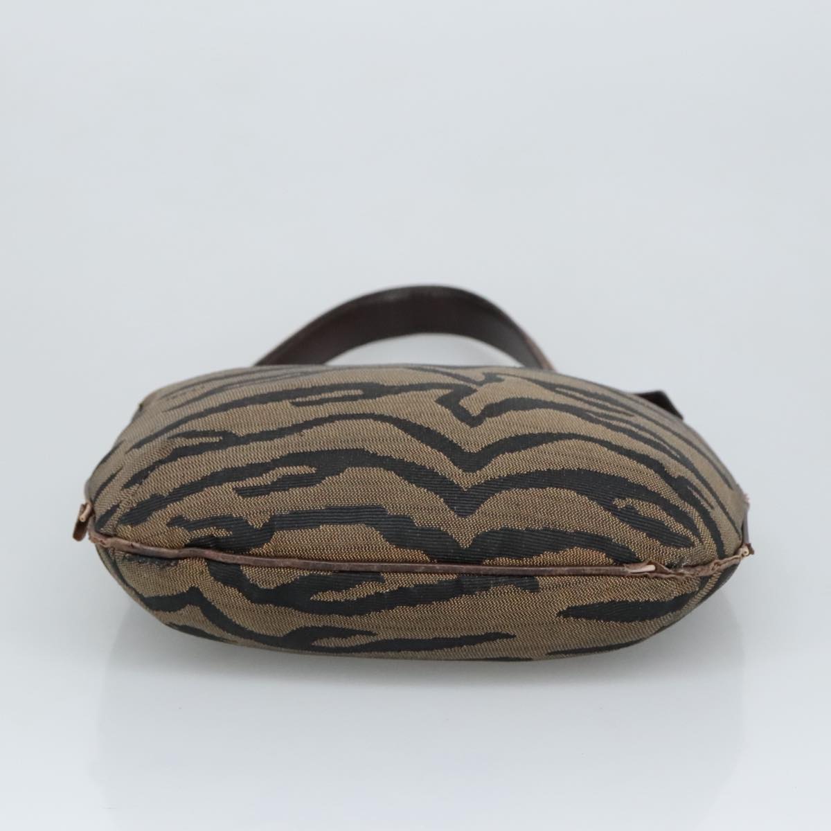 FENDI Hand Bag Canvas Brown ti2388