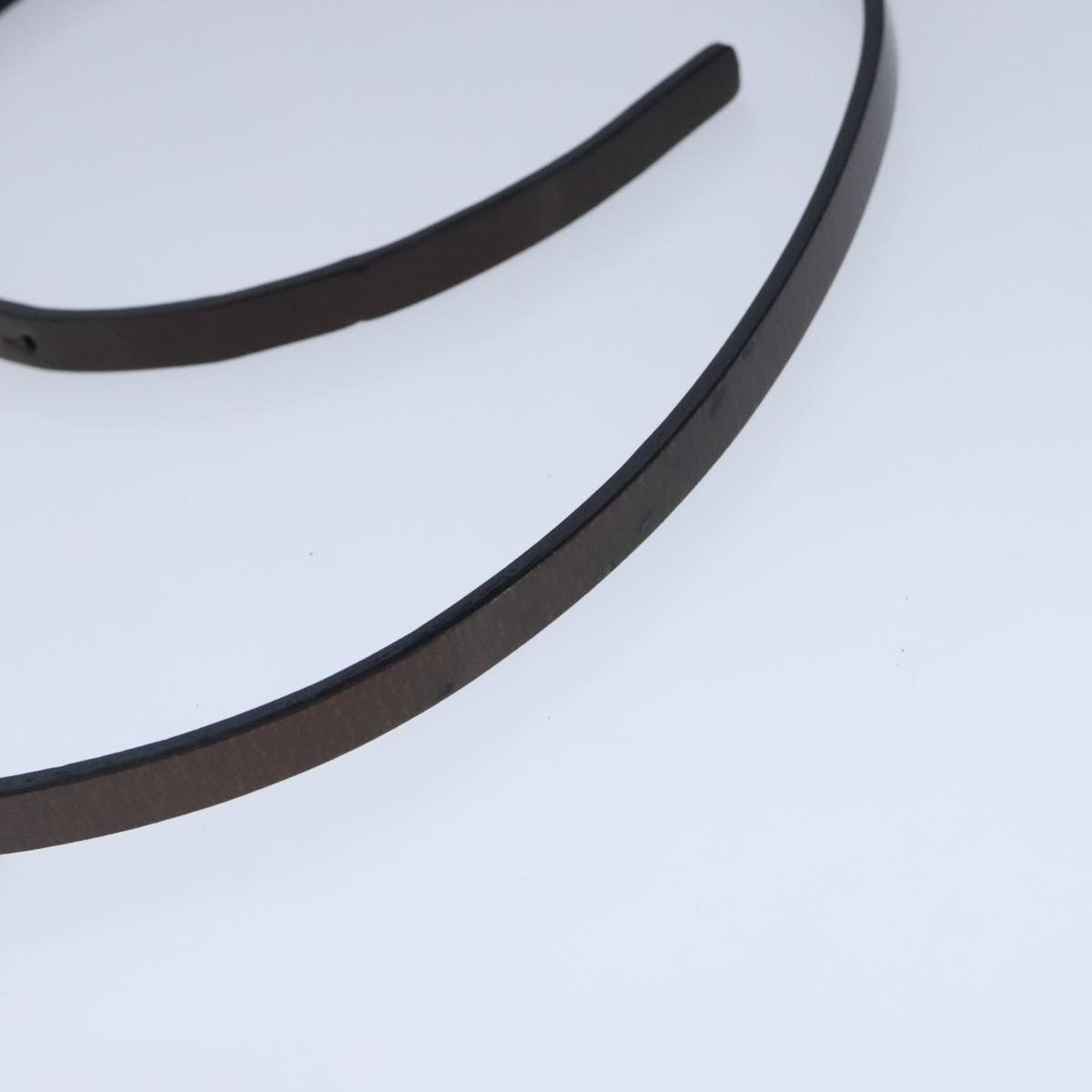 GUCCI Belt Leather 26.2""-28.1"" Brown ti2390