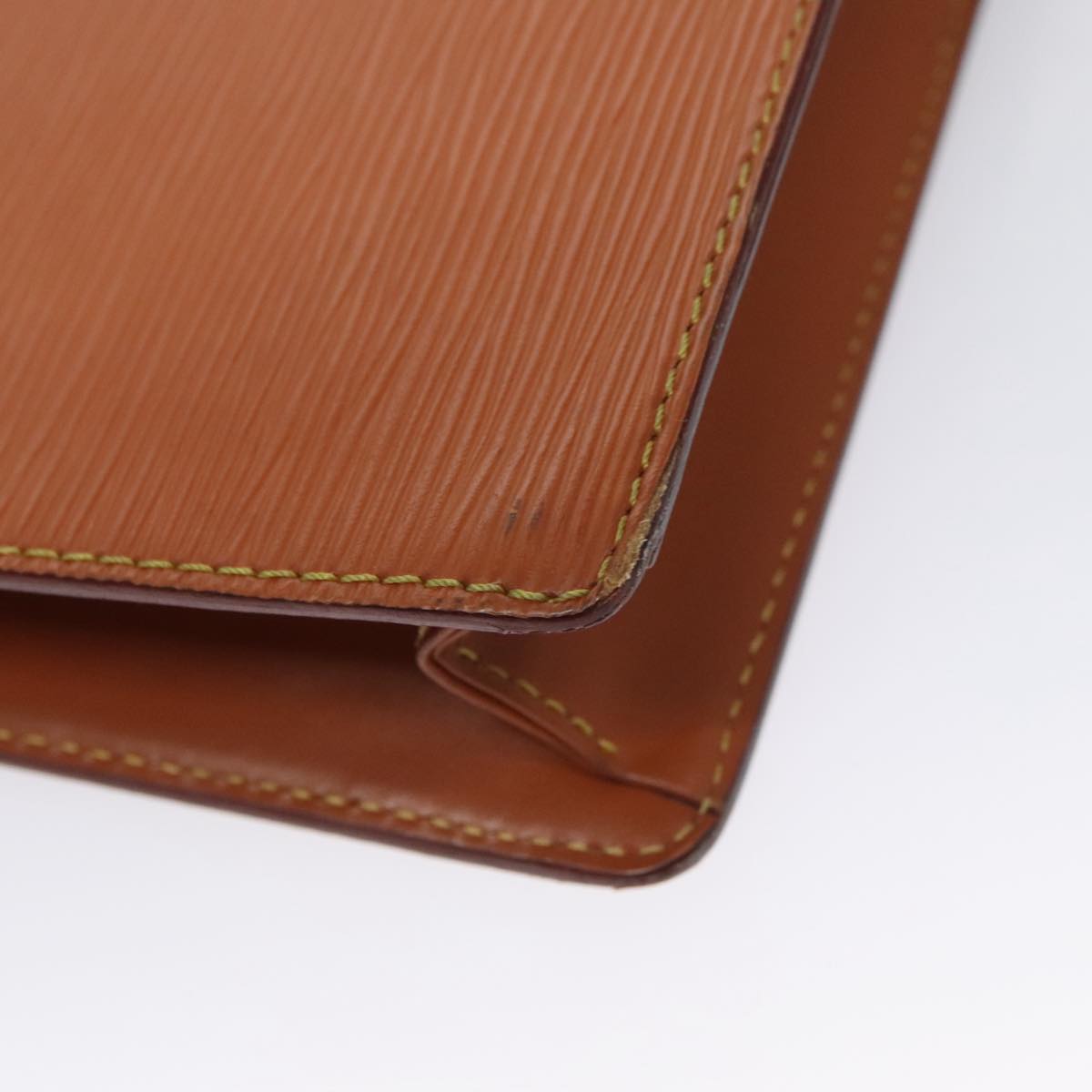 LOUIS VUITTON Epi Pochette Homme Clutch Bag Zipangu Gold M52528 LV ti2611