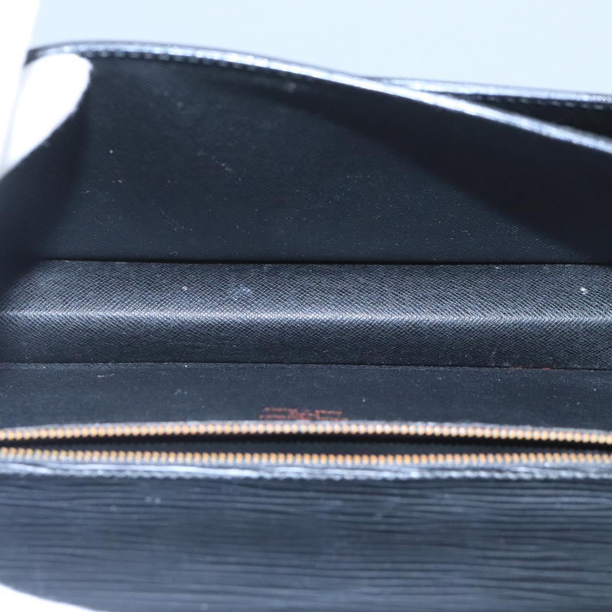 LOUIS VUITTON Epi Serie Dragonne Hand Bag Black Noir M52612 LV ti2612