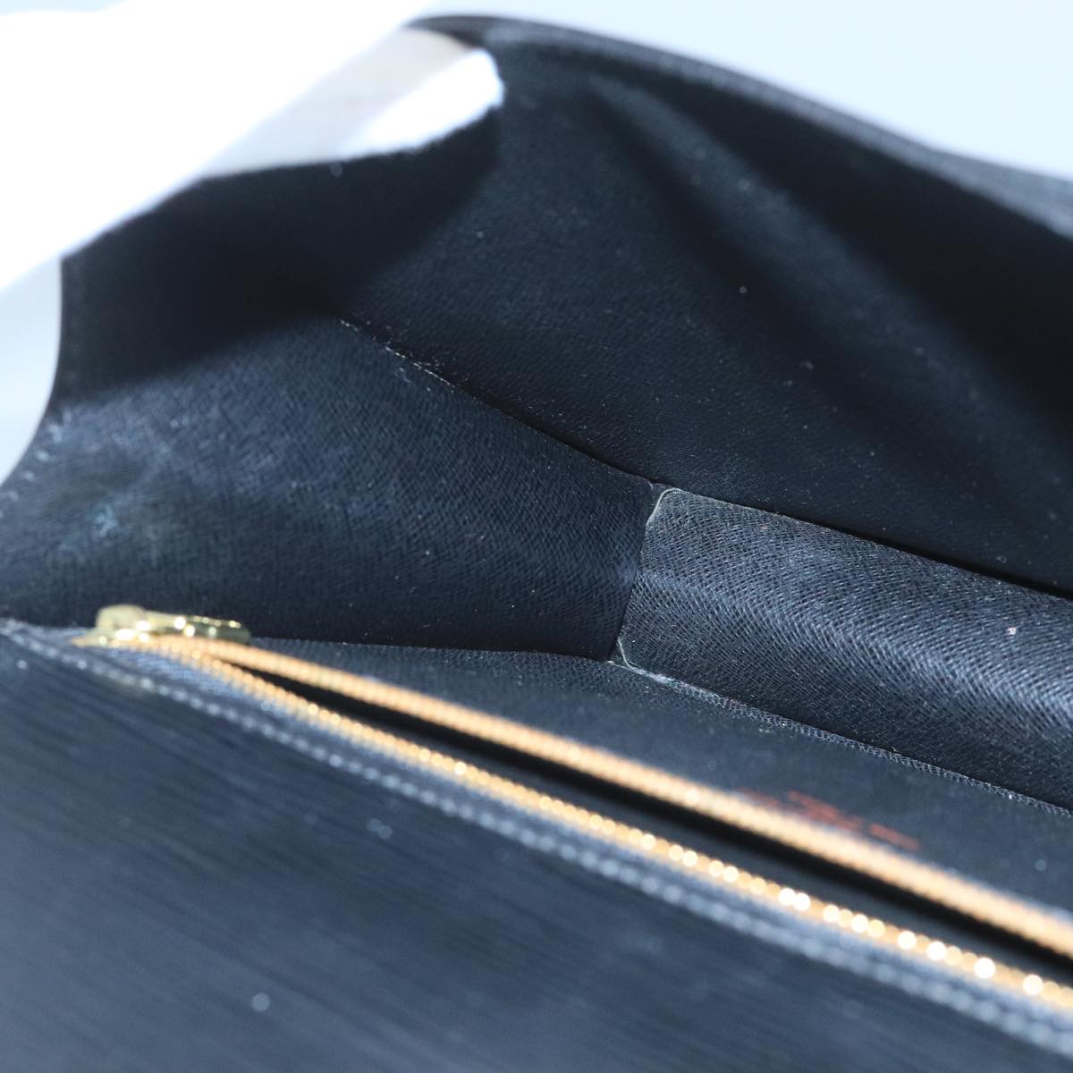 LOUIS VUITTON Epi Serie Dragonne Hand Bag Black Noir M52612 LV ti2612