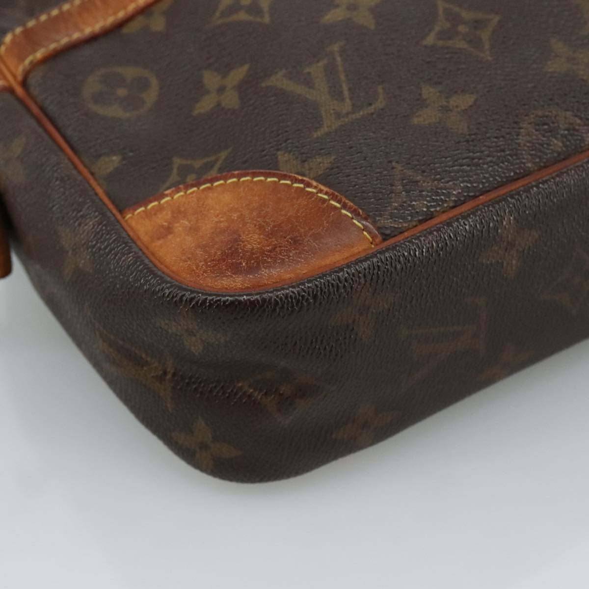LOUIS VUITTON Monogram Compiegne 28 Clutch Bag M51845 LV ti2613