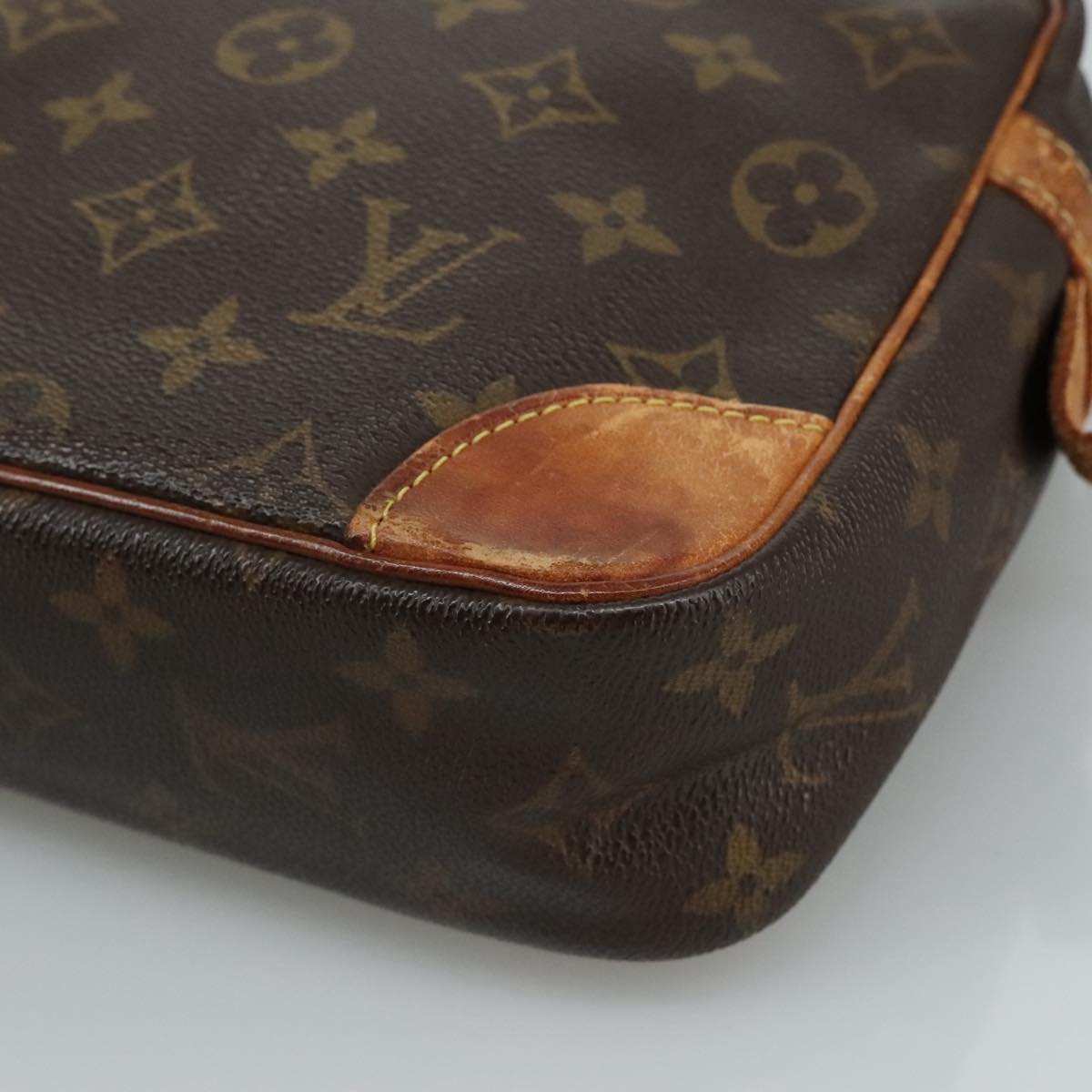 LOUIS VUITTON Monogram Compiegne 28 Clutch Bag M51845 LV ti2613