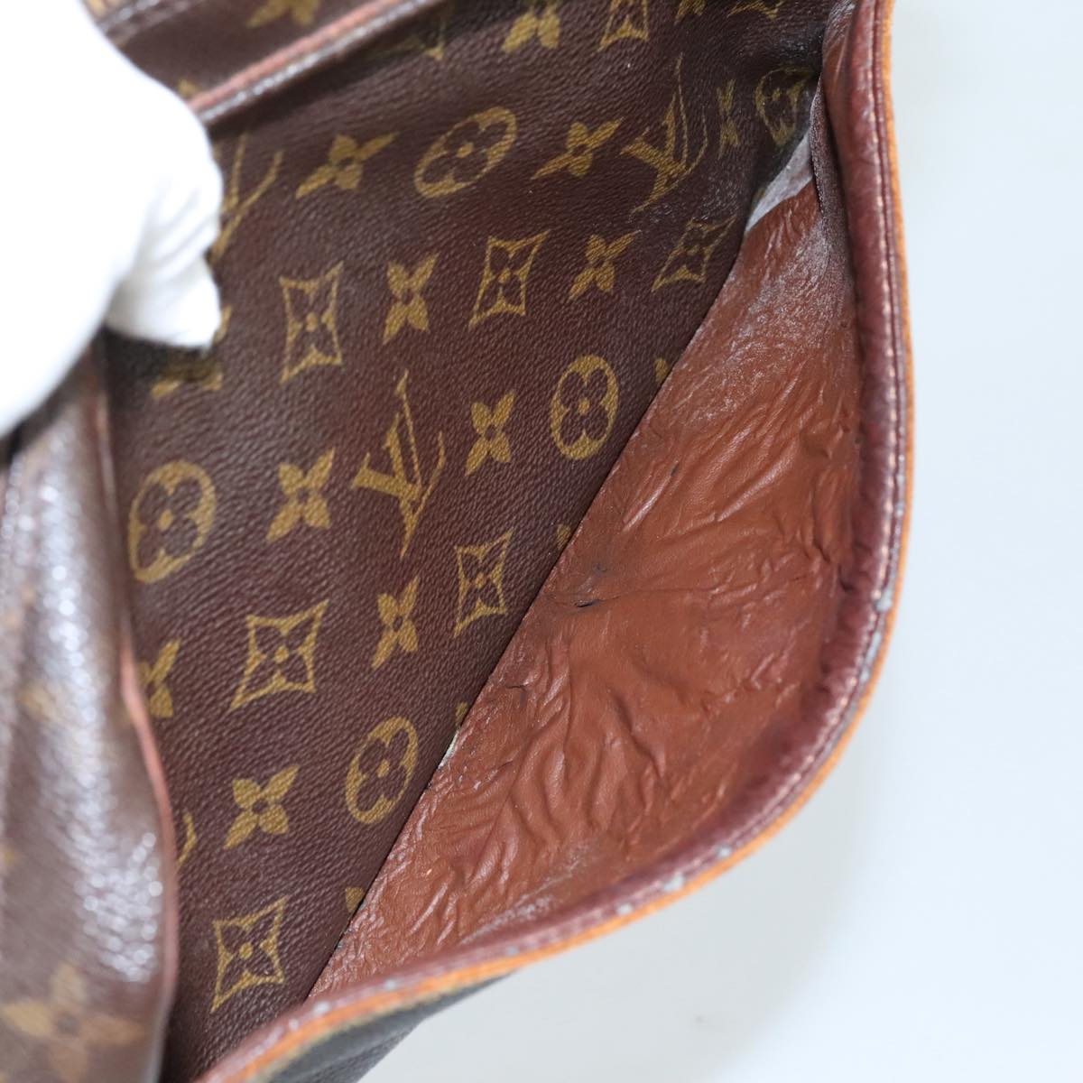 LOUIS VUITTON Monogram Compiegne 28 Clutch Bag M51845 LV ti2613