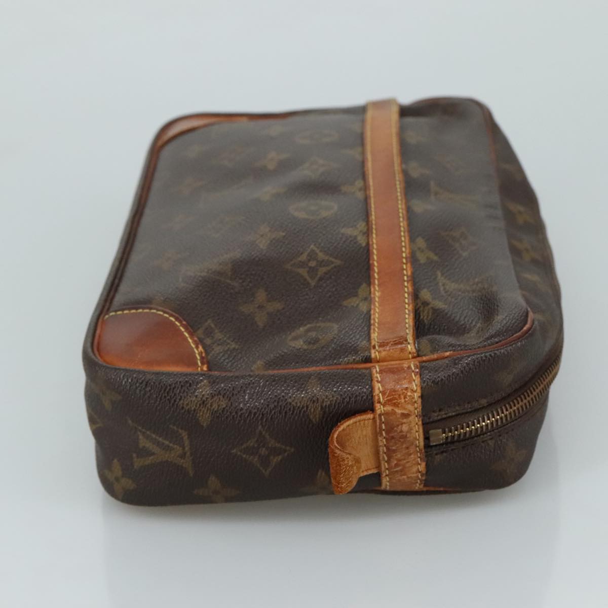 LOUIS VUITTON Monogram Compiegne 28 Clutch Bag M51845 LV ti2613