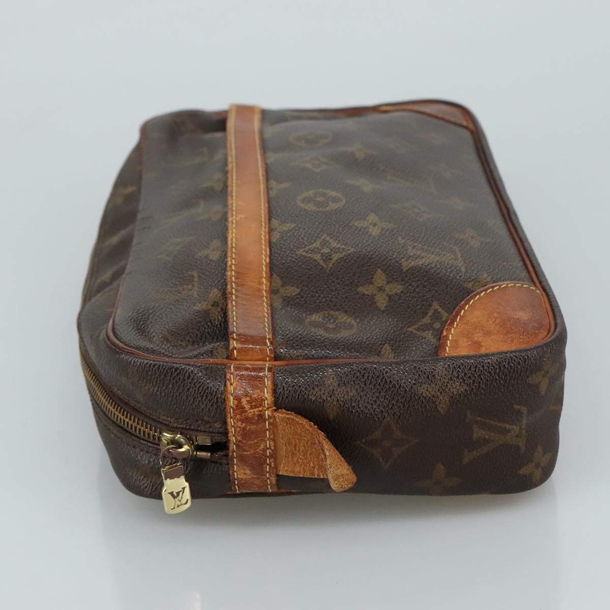 LOUIS VUITTON Monogram Compiegne 28 Clutch Bag M51845 LV ti2613