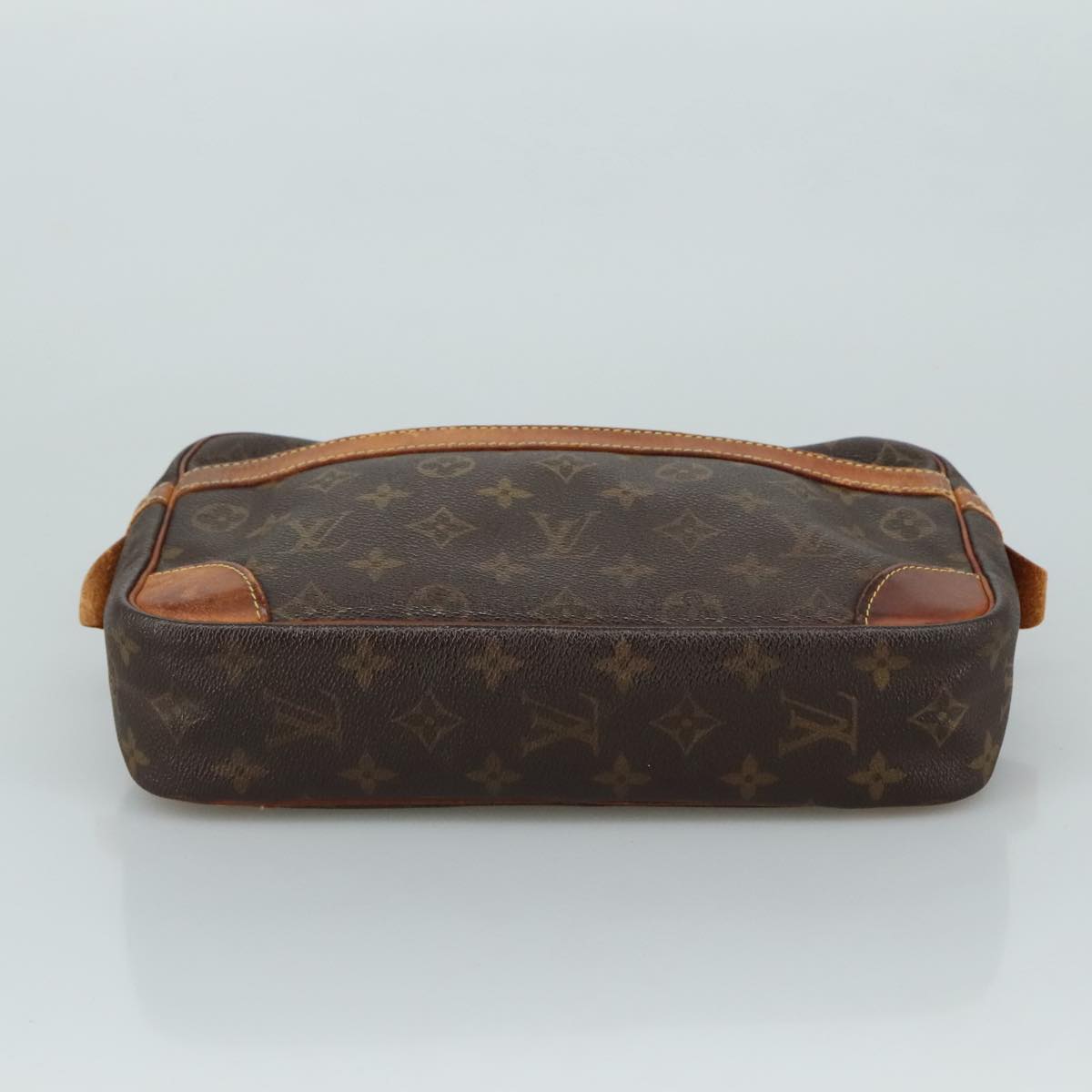 LOUIS VUITTON Monogram Compiegne 28 Clutch Bag M51845 LV ti2613