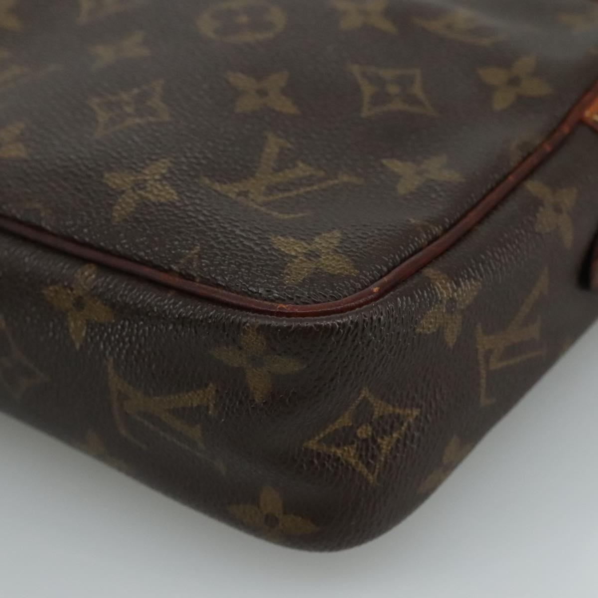 LOUIS VUITTON Monogram Compiegne 23 Clutch Bag M51847 LV ti2614