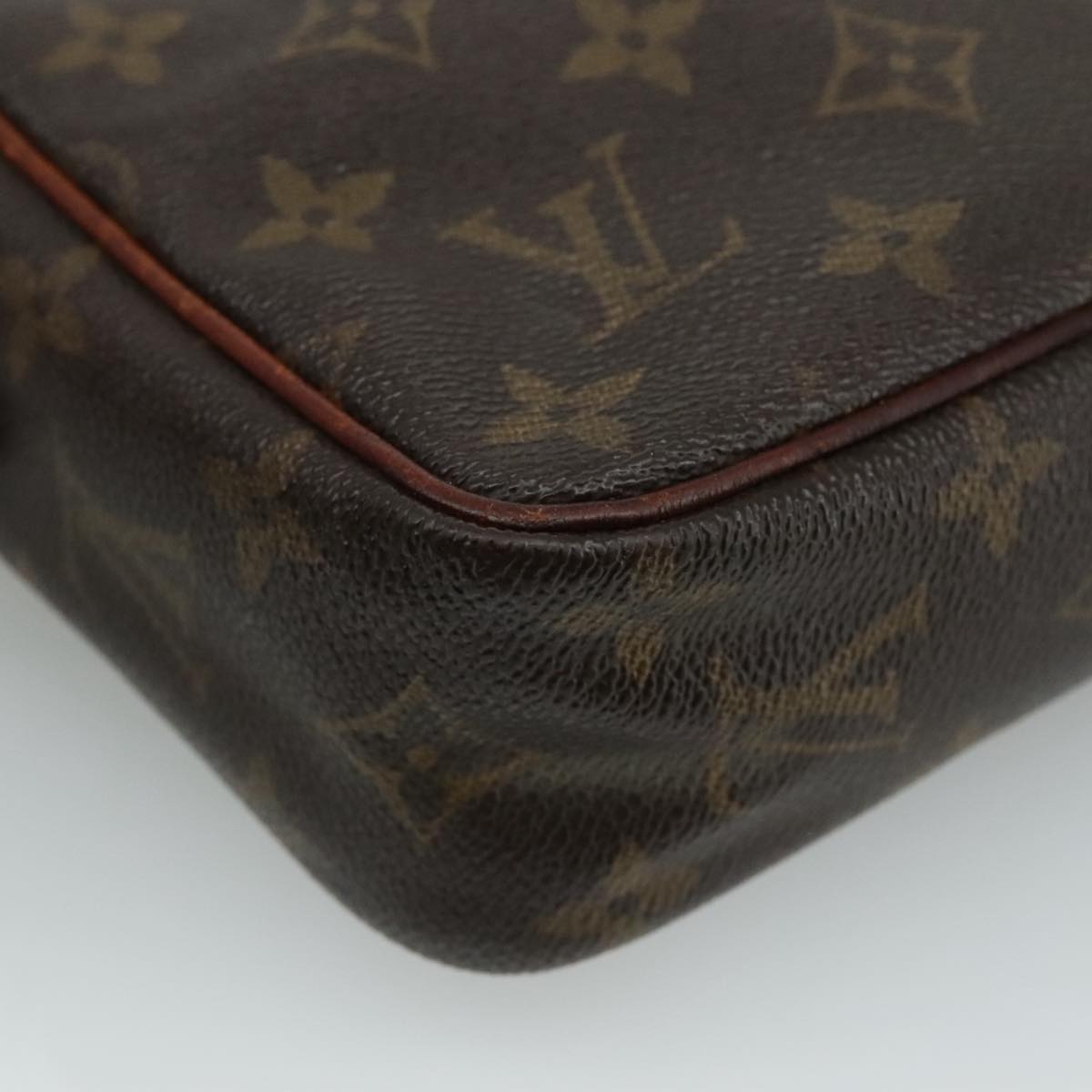 LOUIS VUITTON Monogram Compiegne 23 Clutch Bag M51847 LV ti2614