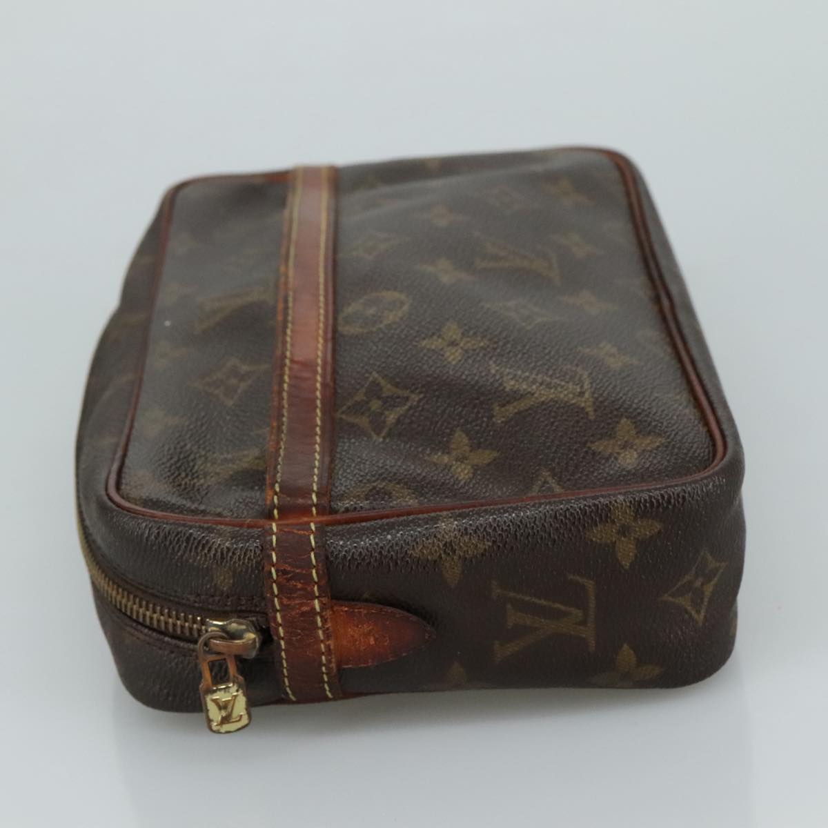LOUIS VUITTON Monogram Compiegne 23 Clutch Bag M51847 LV ti2614