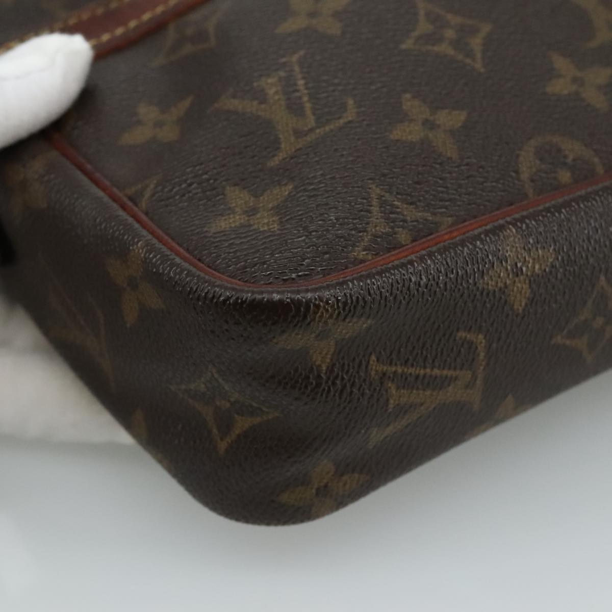 LOUIS VUITTON Monogram Compiegne 23 Clutch Bag M51847 LV ti2614