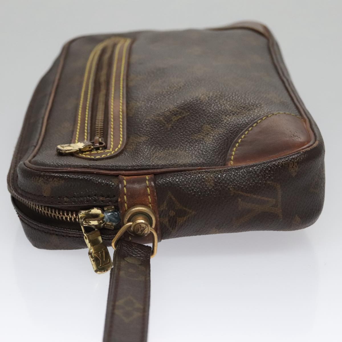 LOUIS VUITTON Monogram Marly Dragonne GM Clutch Bag M51825 LV ti2615