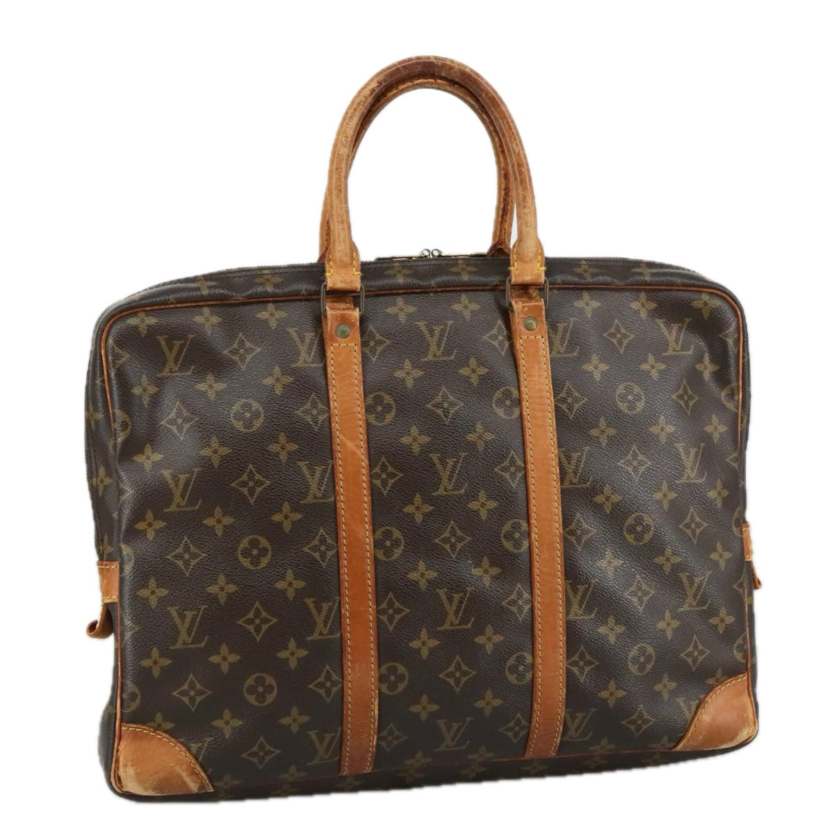 LOUIS VUITTON Monogram Porte Documents Voyage Business Bag M52005 ti2621