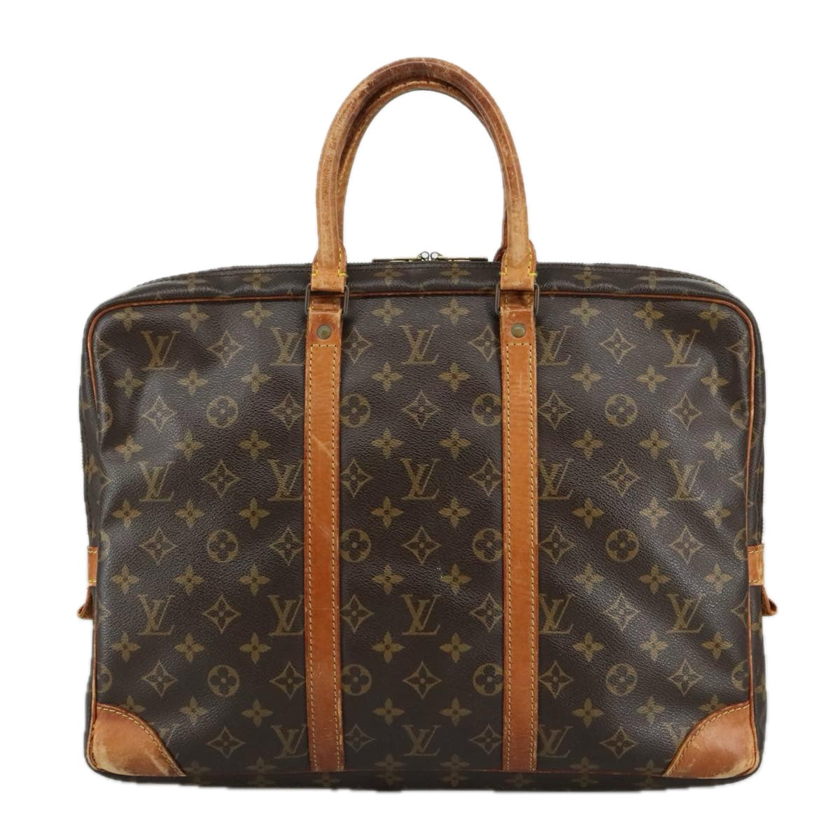LOUIS VUITTON Monogram Porte Documents Voyage Business Bag M52005 ti2621