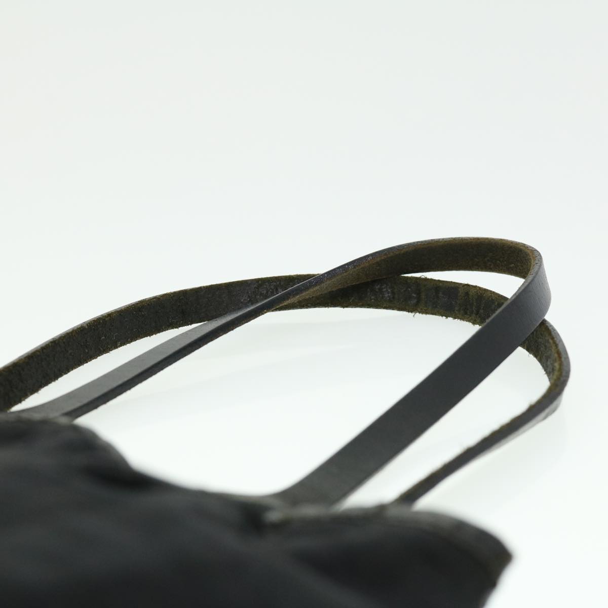 FENDI Zucca Canvas Tote Bag Nylon Black ti664