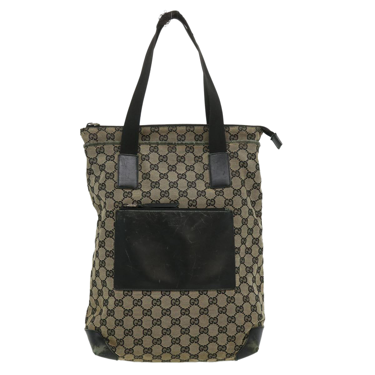 GUCCI GG Canvas Tote Bag Beige ti667