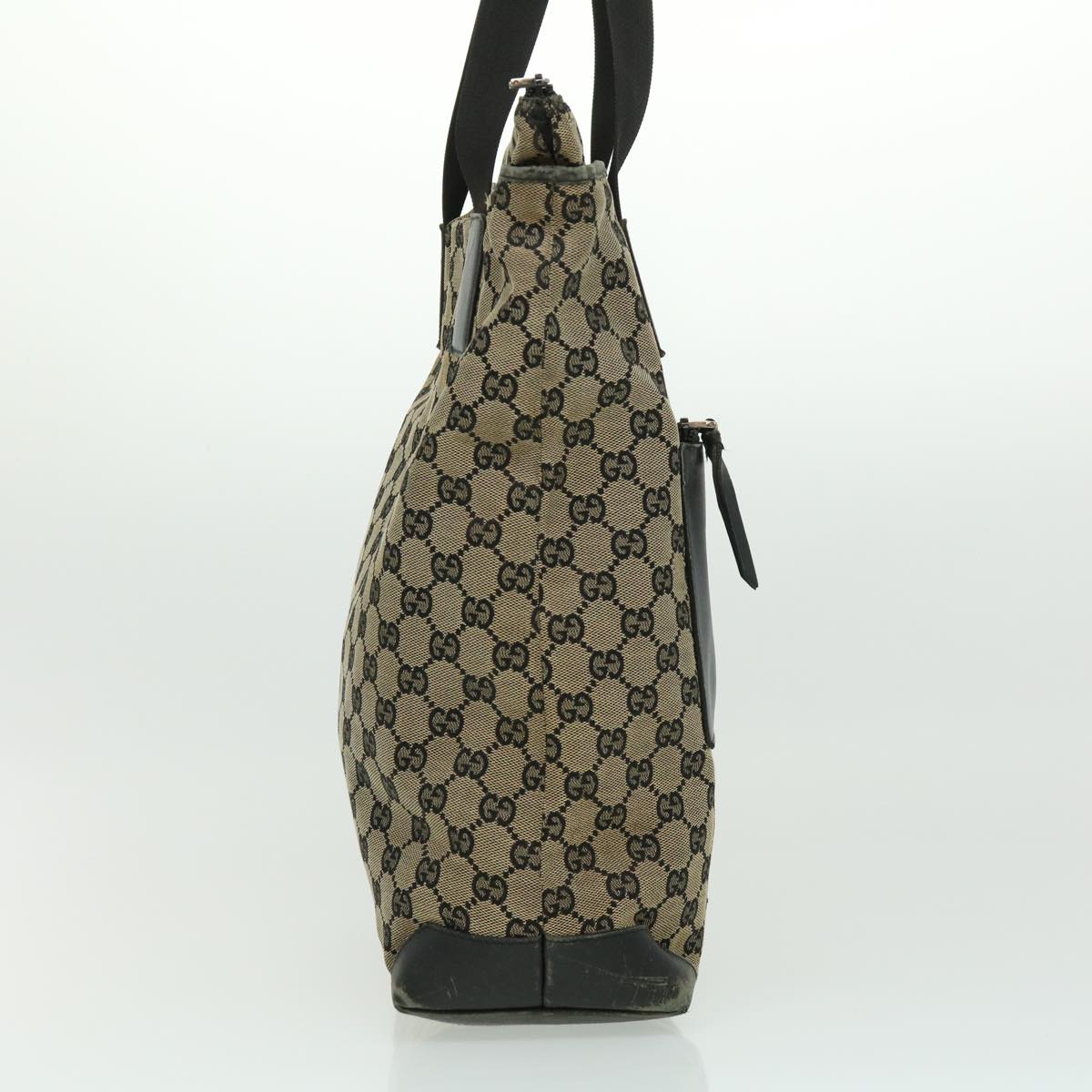 GUCCI GG Canvas Tote Bag Beige ti667