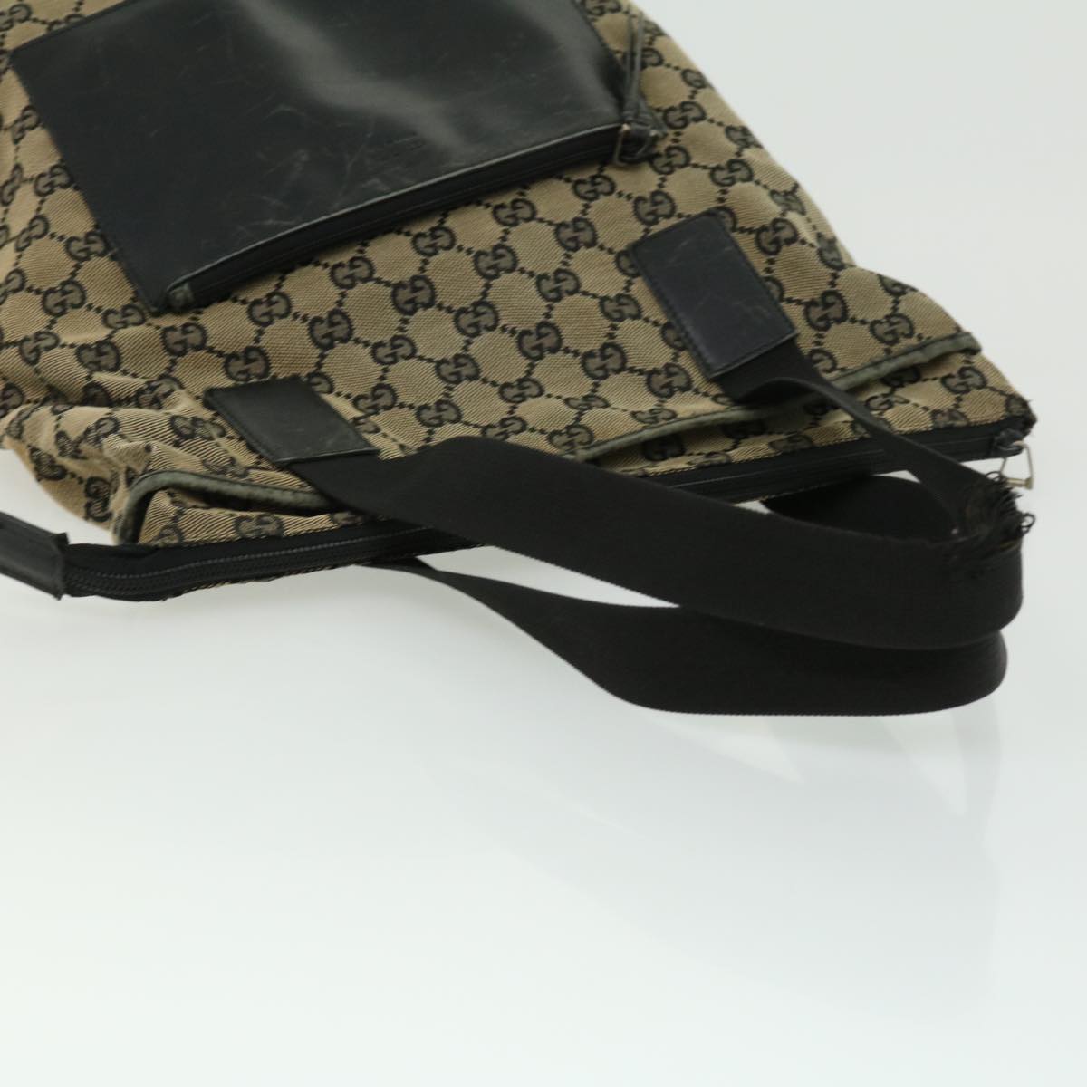 GUCCI GG Canvas Tote Bag Beige ti667