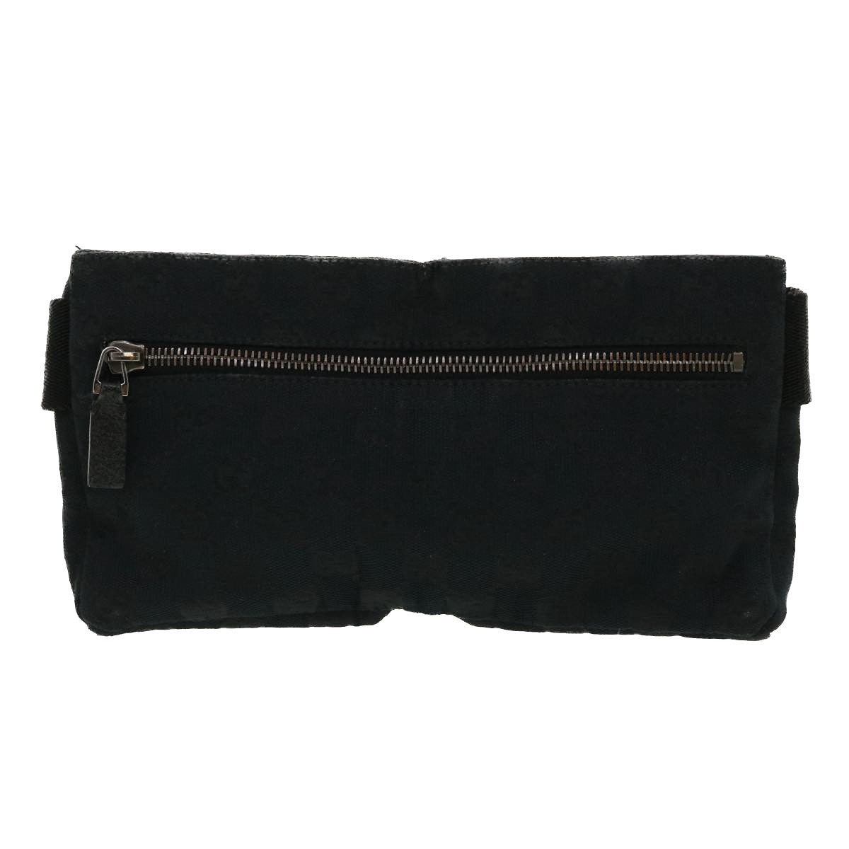 GUCCI GG Canvas Waist Bag Black ti718