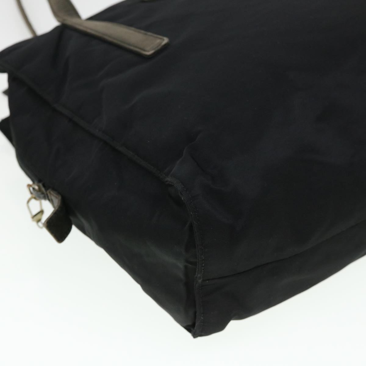 FENDI Shoulder Bag Nylon Black ti960