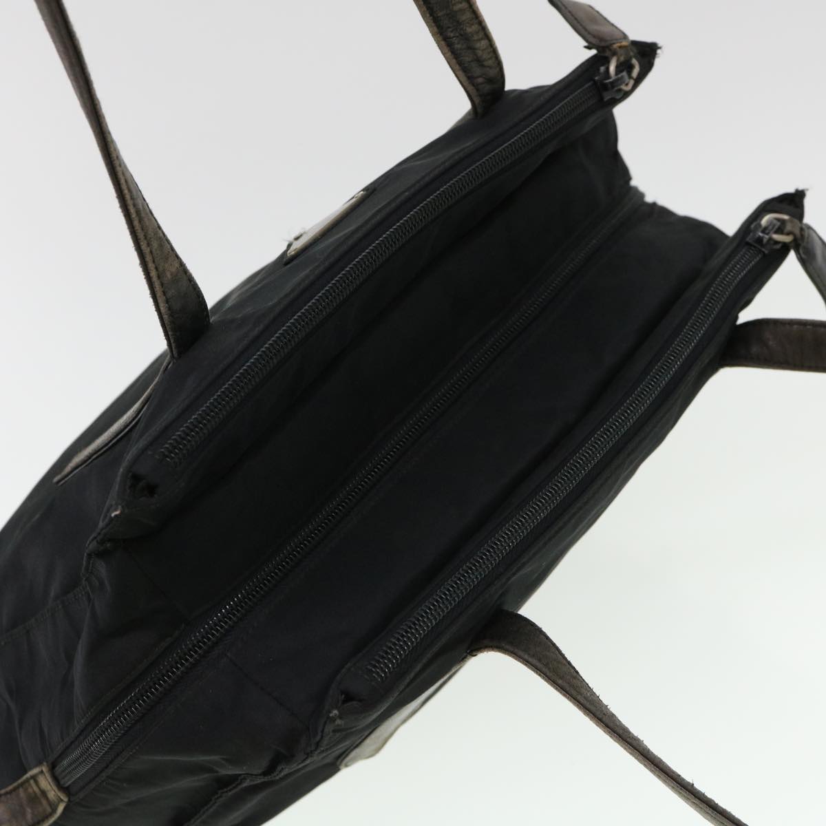 FENDI Shoulder Bag Nylon Black ti960