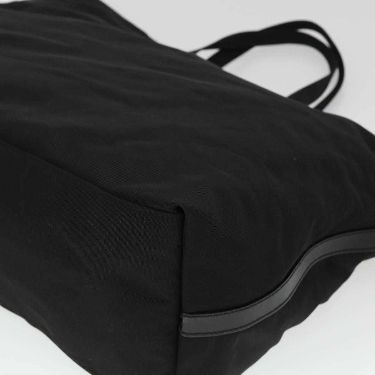 GUCCI Boston Bag Nylon Black ti972