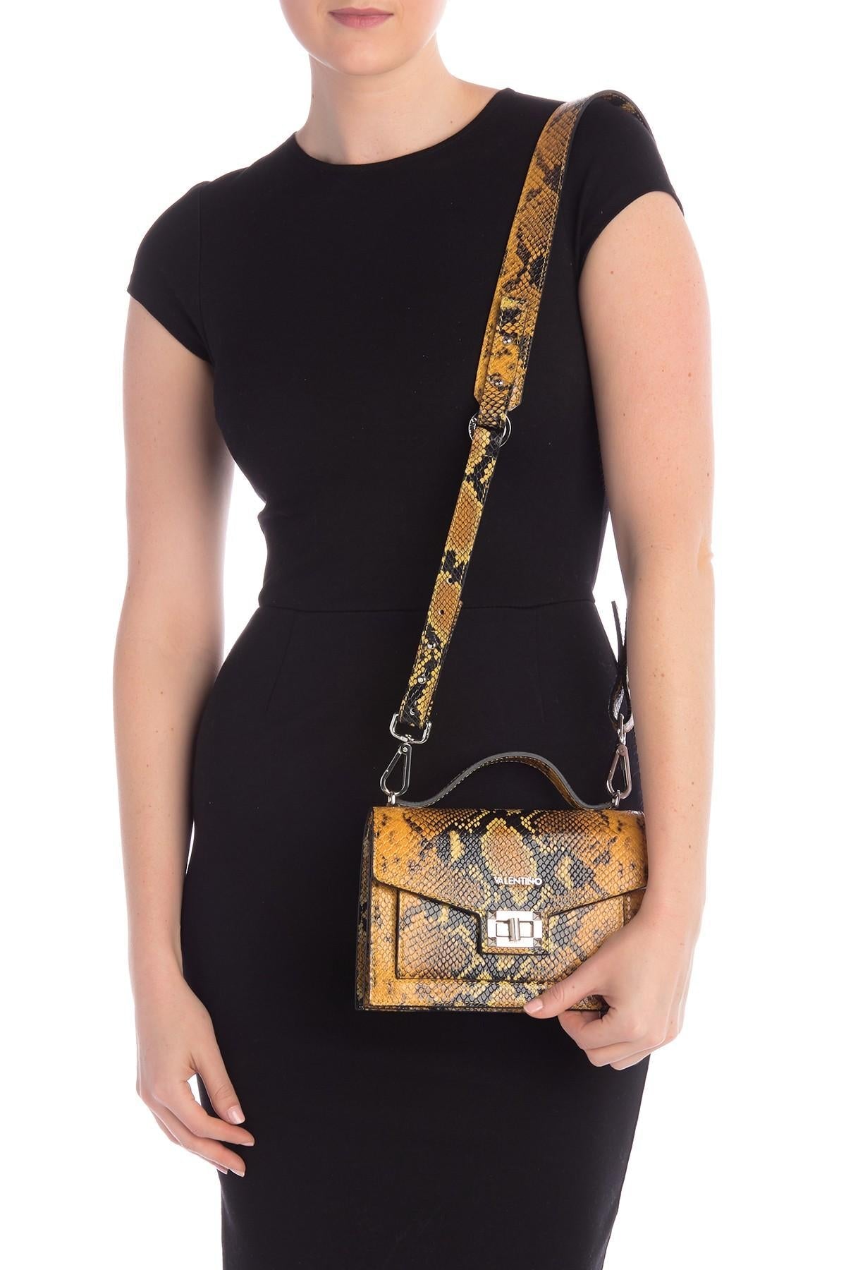 Valentino Titti Python Crossbody Bag
