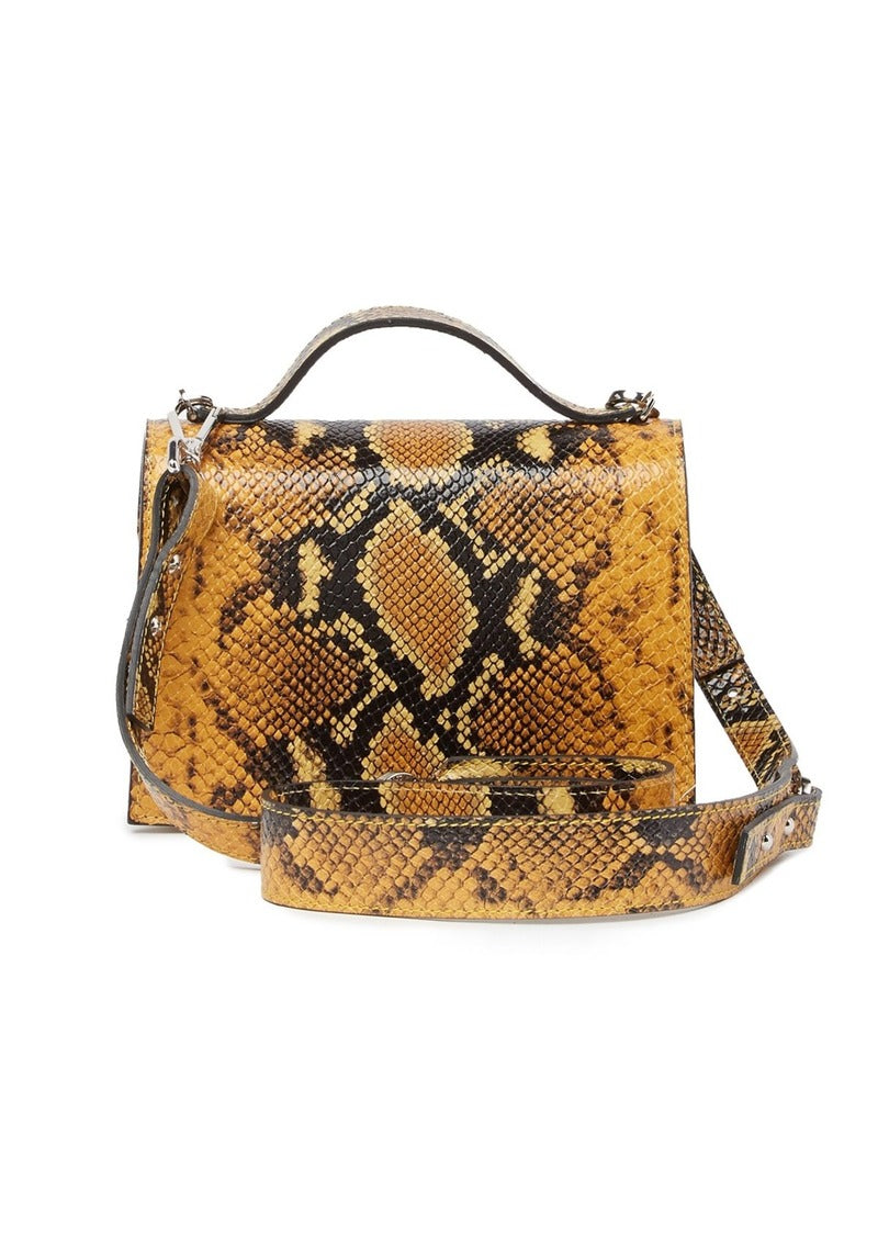 Valentino Titti Python Crossbody Bag