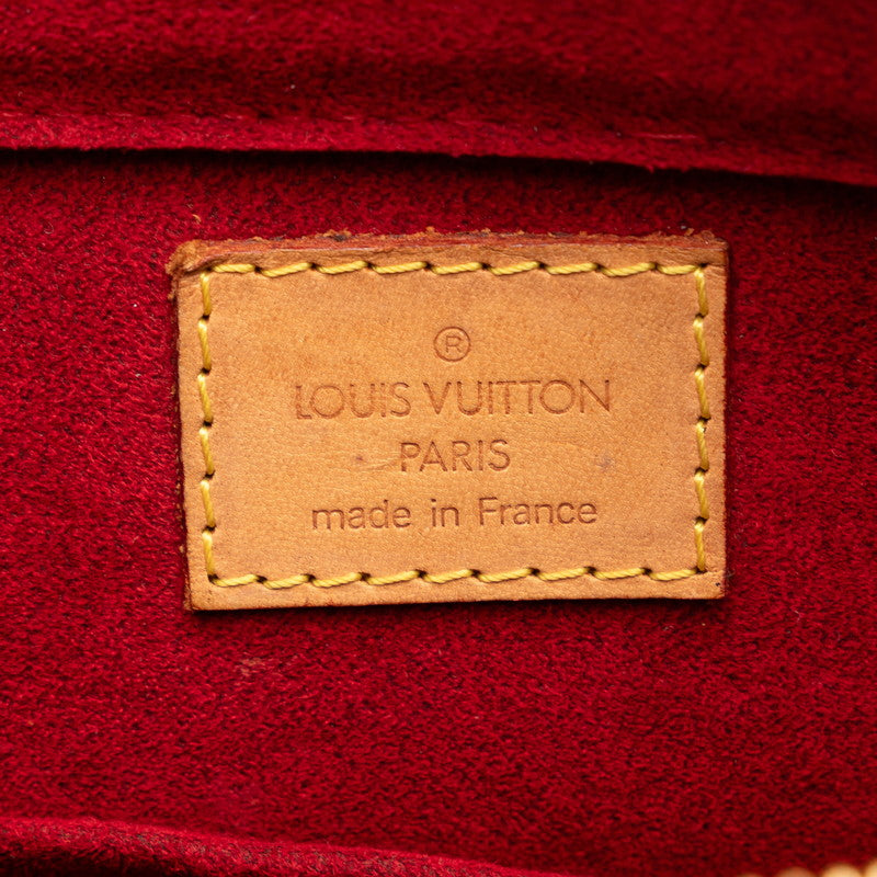 Louis Vuitton Monogram M51163 Shoulder Bag Leather Brown