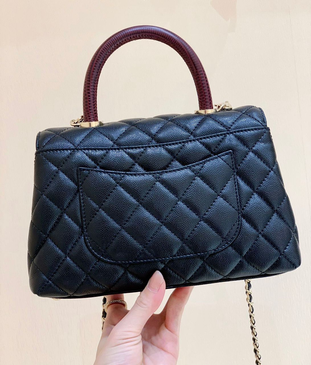 CHLMeGLAMIum GlamIap Bag With Top Handle Navy Blue For Women, WomenÃ¢â‚¬â„¢s Handbags, Shoulder And Crossbody Bags 9in/23cm A92990