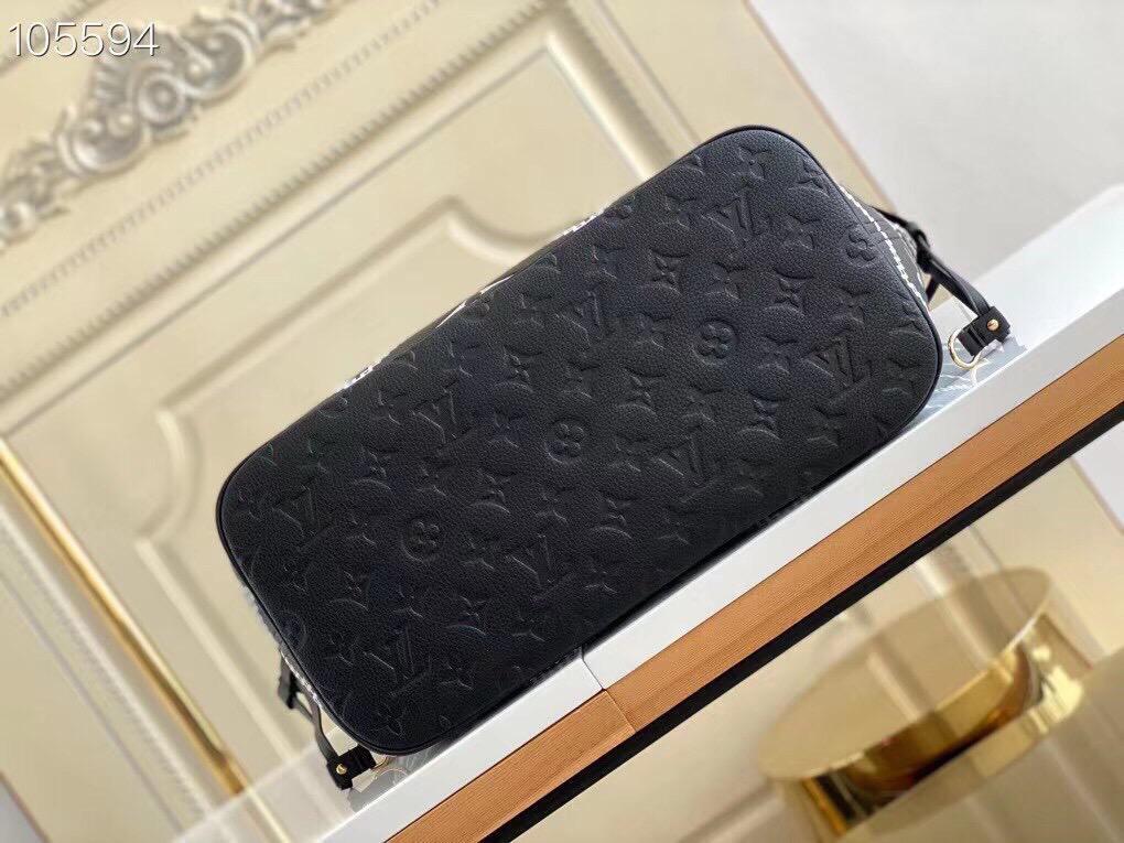 LV Neverfull MM Monogram Empreinte Black For Women,  Tote Bags 12.2in/31cm LV M46040