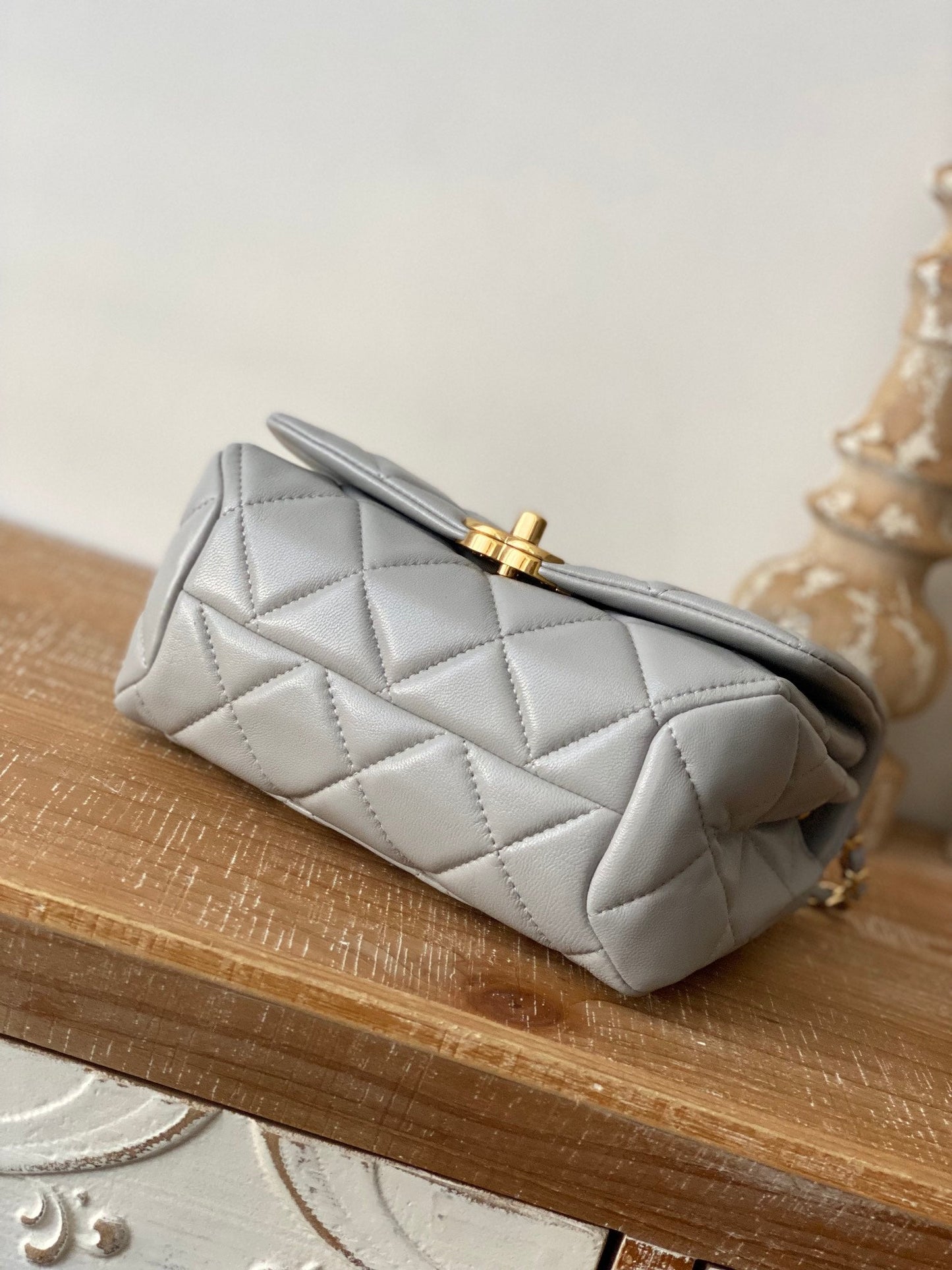 CHL Classic GLAMIamond GlamIap Bag Gray For Women Bags 9.1in/23cm