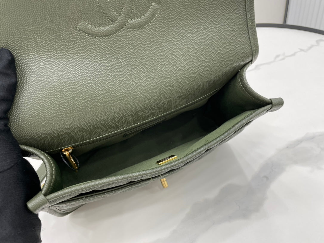 CHL AS3653 22K Bag Dark Green For Women Bags 9.8in/25cm