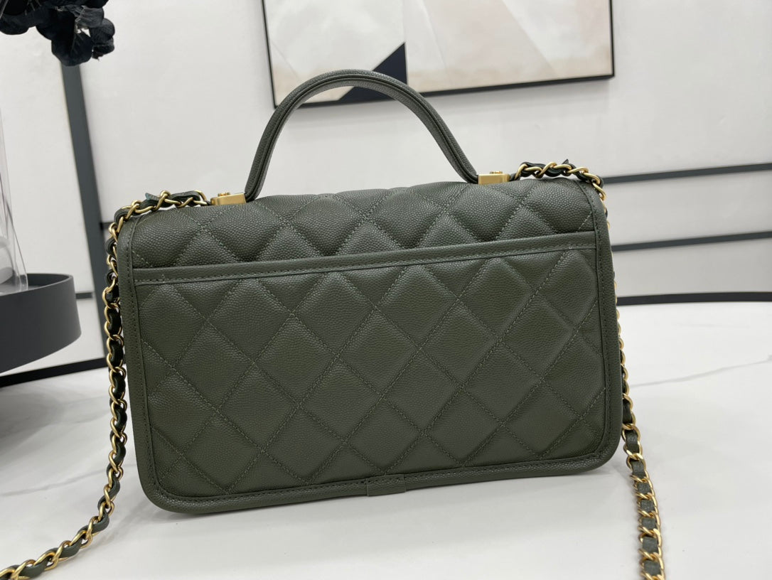 CHL AS3653 22K Bag Dark Green For Women Bags 9.8in/25cm