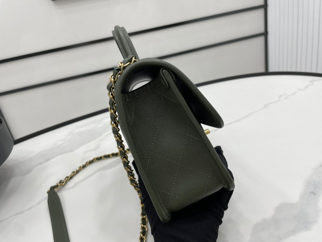 CHL AS3653 22K Bag Dark Green For Women Bags 9.8in/25cm