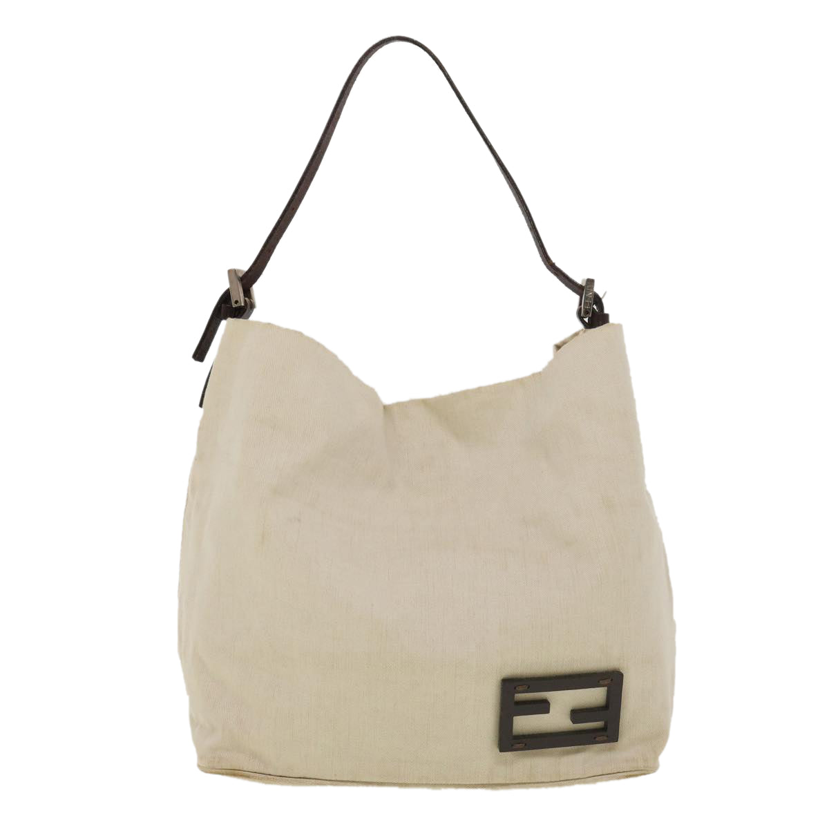 FENDI Shoulder Bag Canvas Beige 2262-26637-008 yb066
