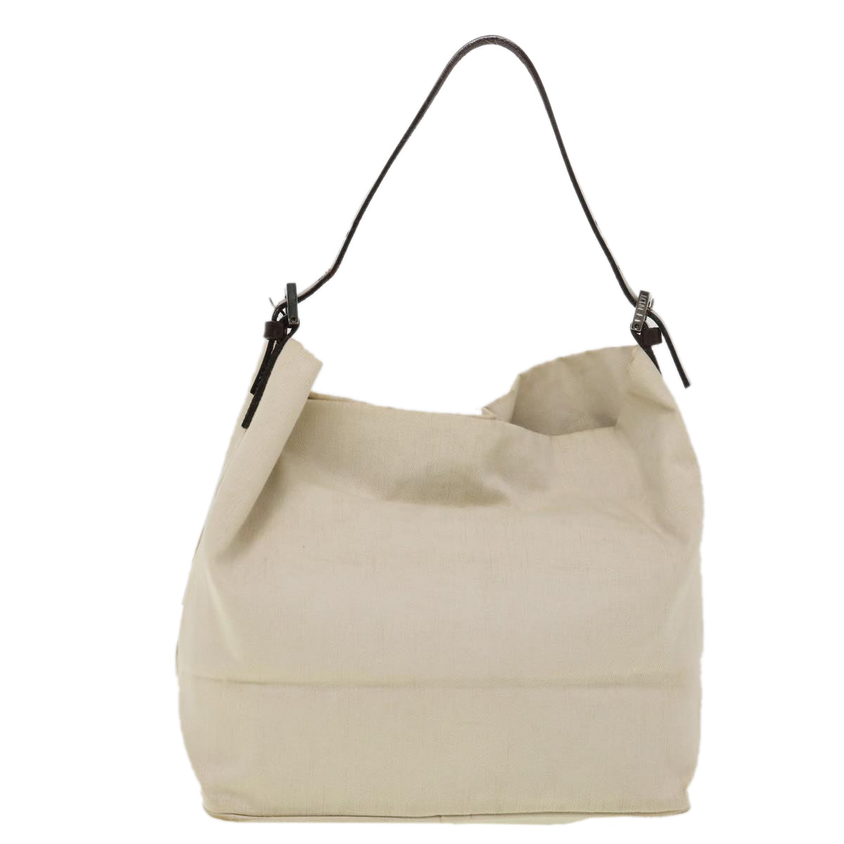 FENDI Shoulder Bag Canvas Beige 2262-26637-008 yb066