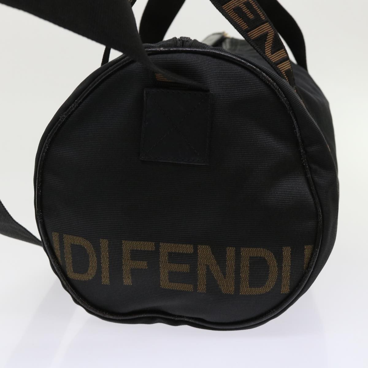FENDI Boston Bag Nylon 2way Black 2291.26420.089 yb230