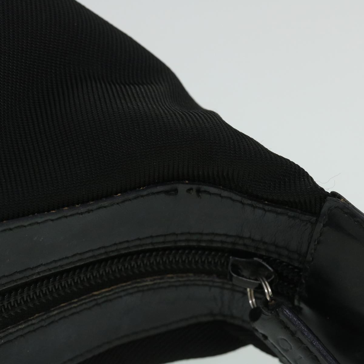 GUCCI Bamboo Hand Bag Black yb348
