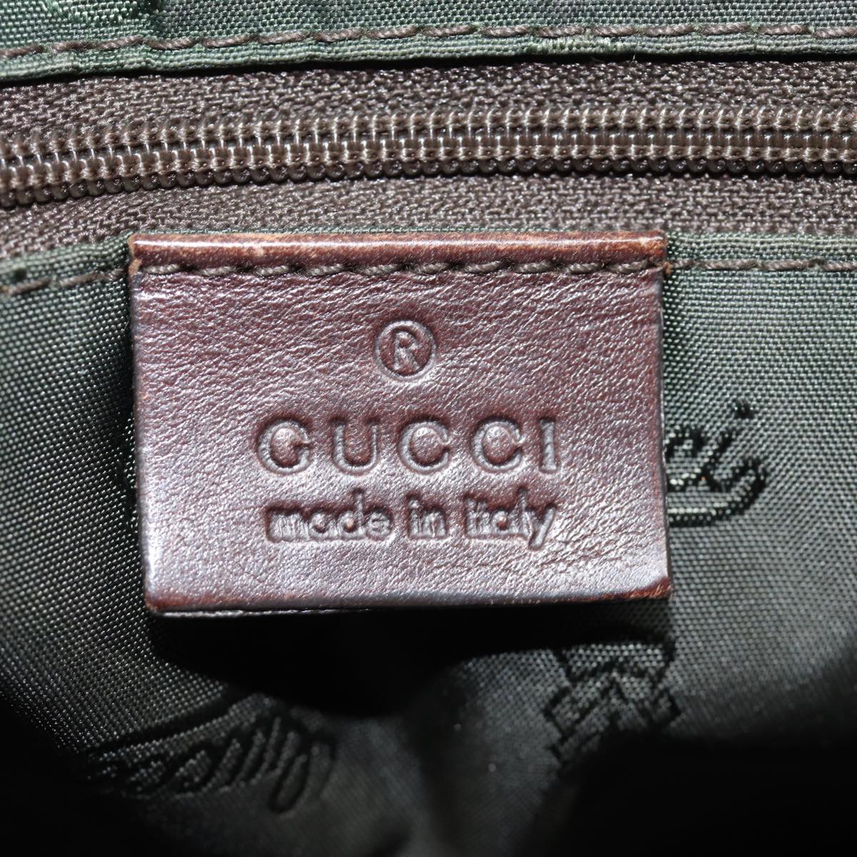 GUCCI GG Crystal Hand Bag PVC Leather Beige Brown 181490 yb591