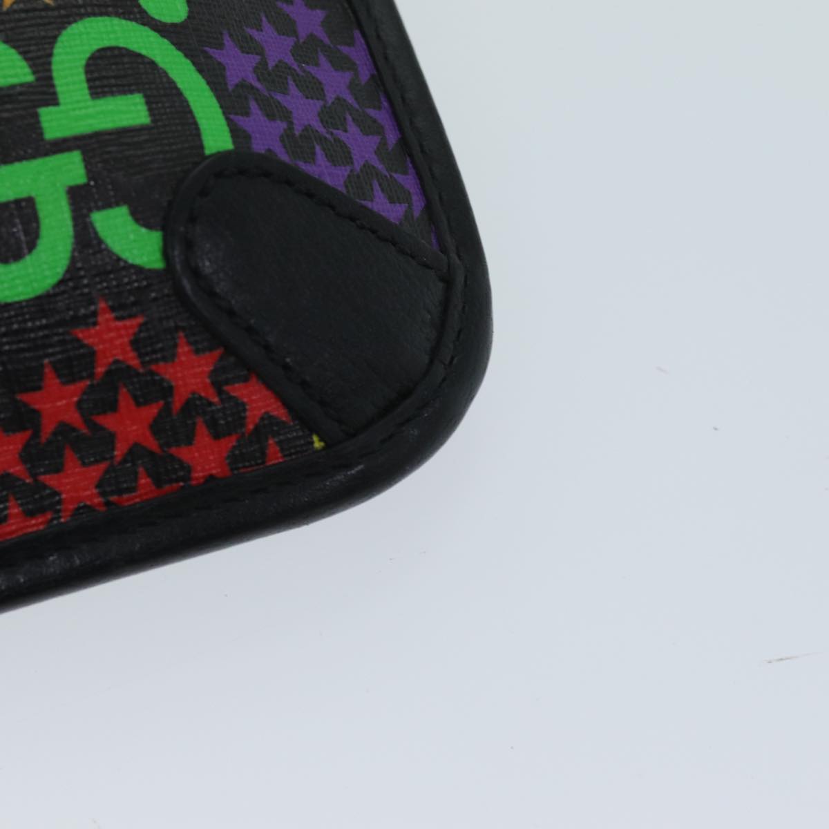 GUCCI GG Psychedelic Body Bag PVC Leather Multicolor 598113 yk11515