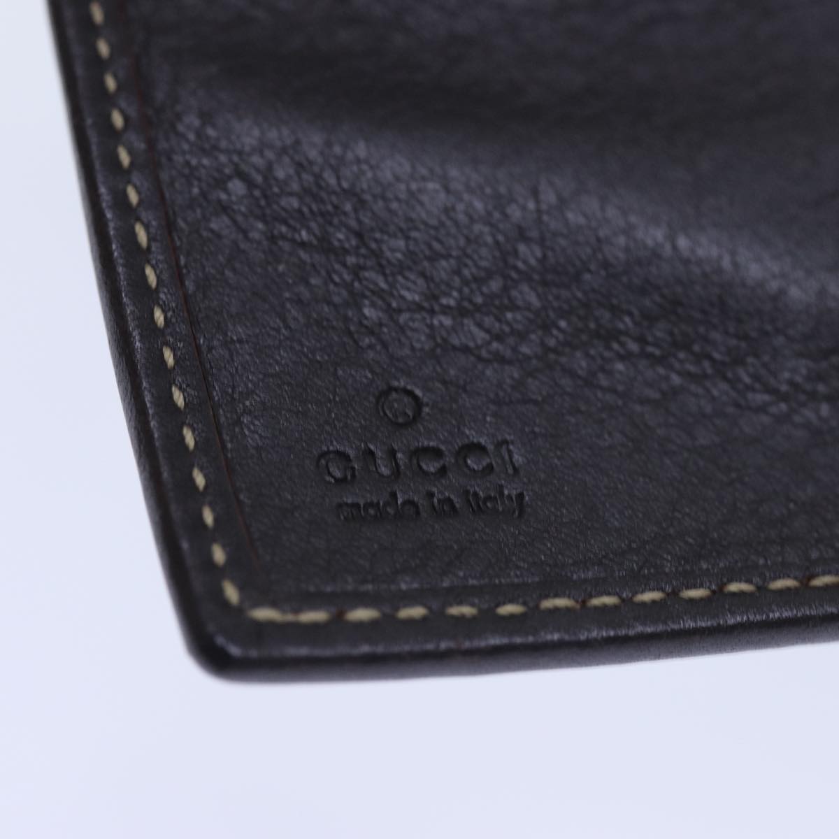 GUCCI GG Canvas Card Case Beige 245730 yk11841