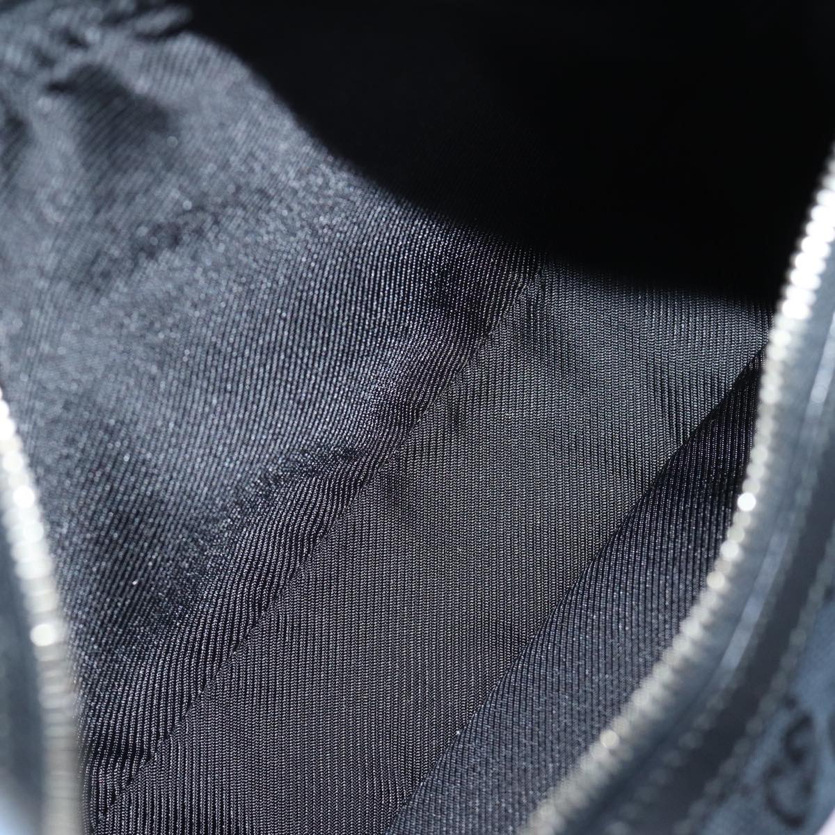 GUCCI GG Canvas Shoulder Bag Black 001 3812 yk12045