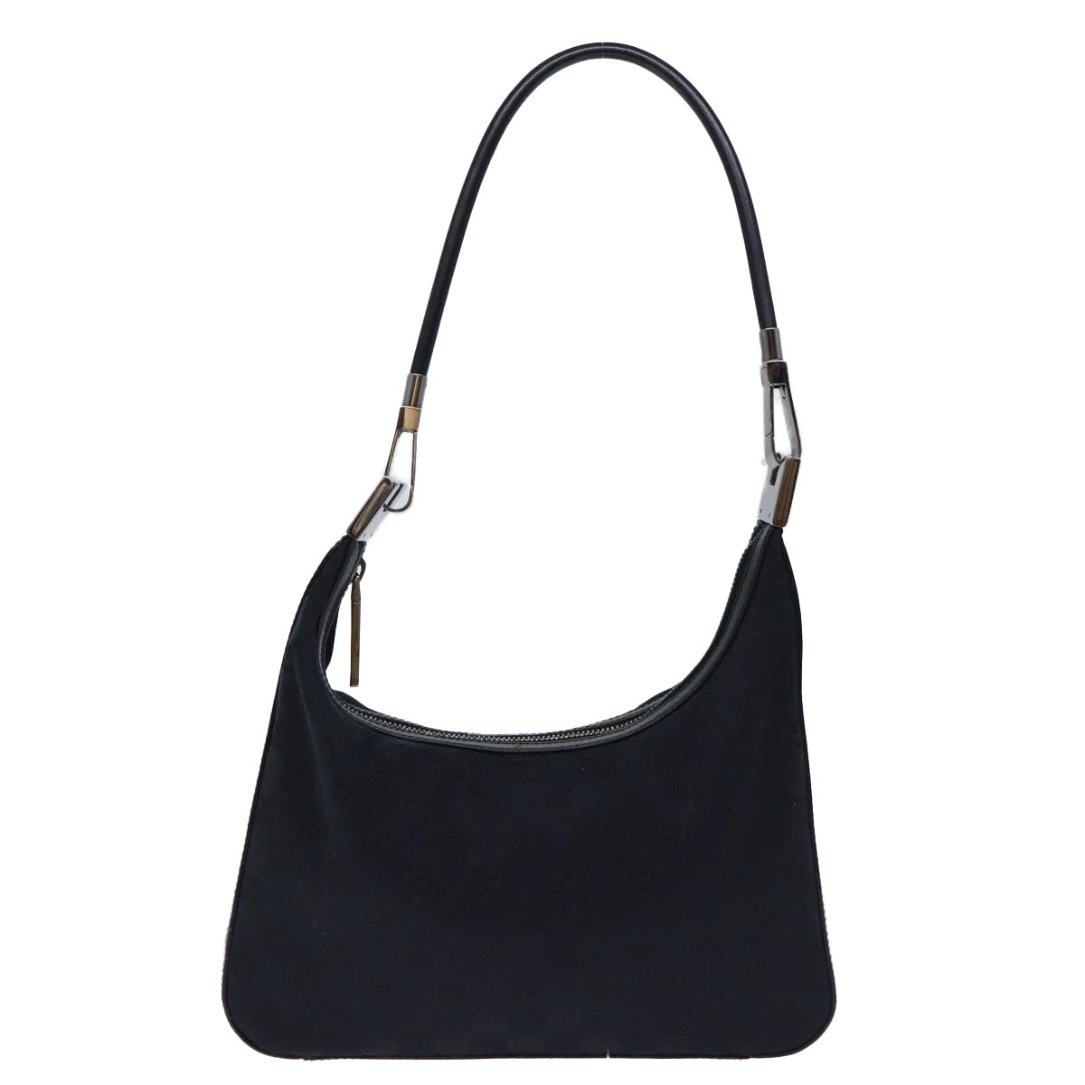 GUCCI GG Canvas Shoulder Bag Black 001 3812 yk12045