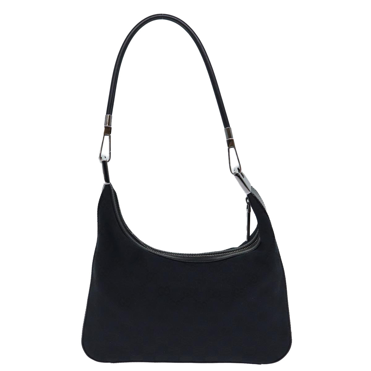 GUCCI GG Canvas Shoulder Bag Black 001 3812 yk12045